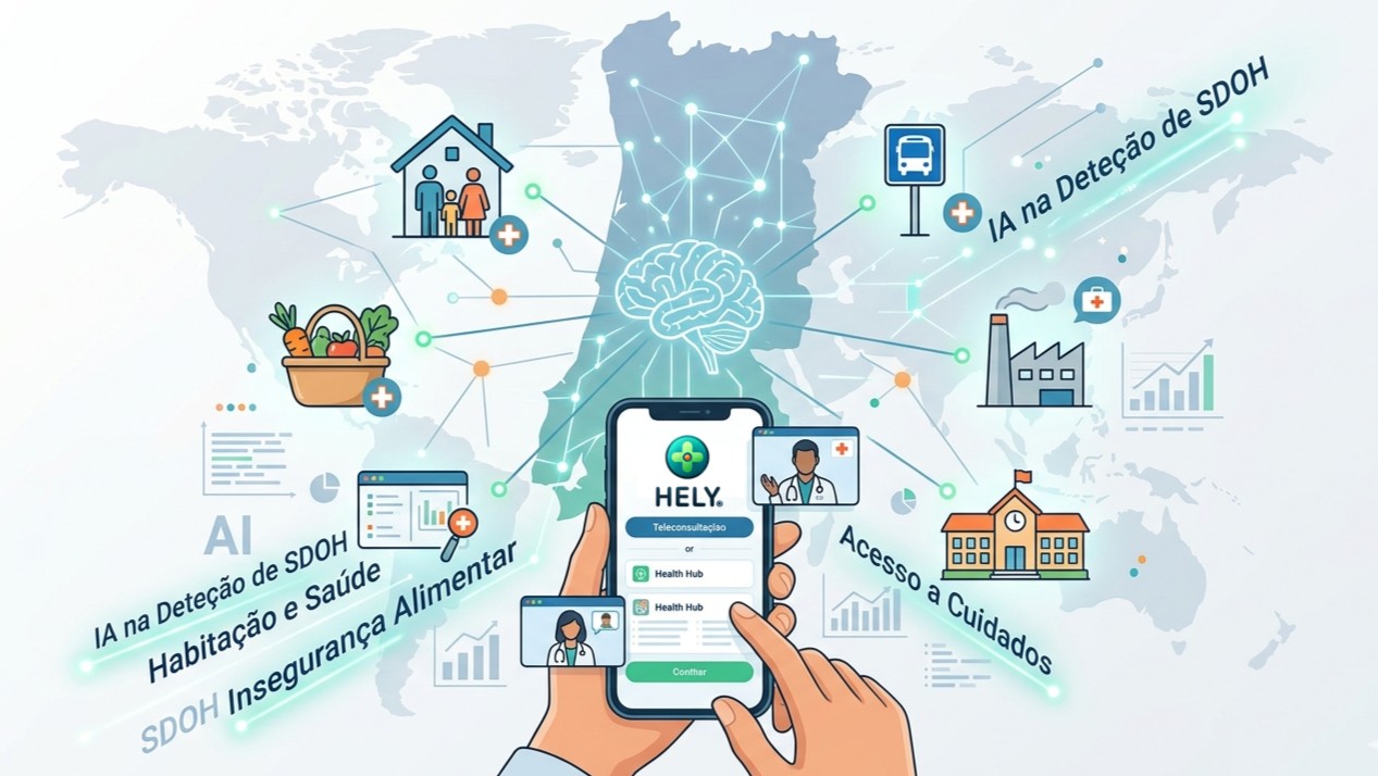 Deteção de Determinantes Sociais da Saúde com IA